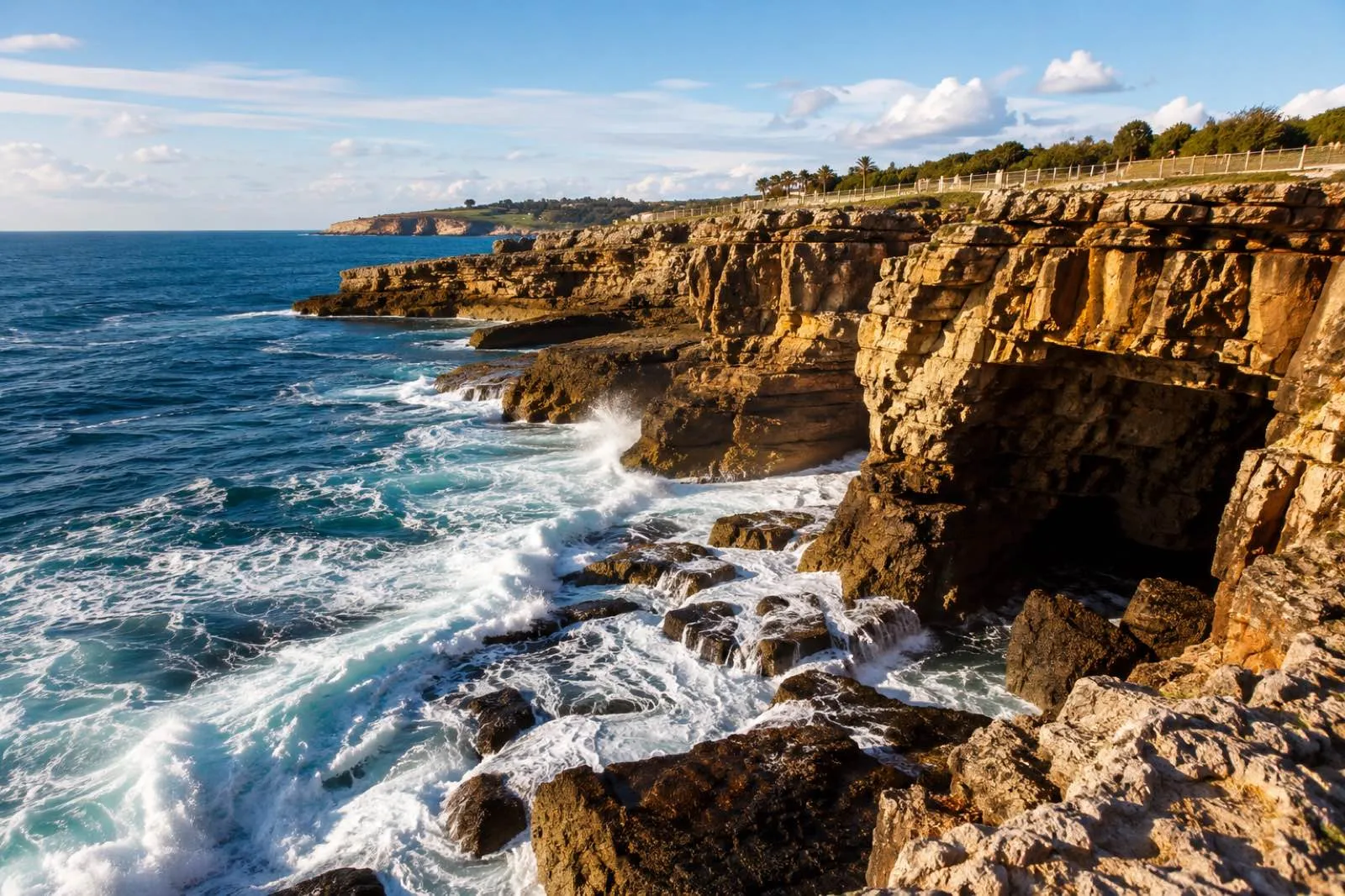 Boca do Inferno cliffs near Cascais